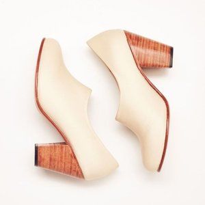 Nisolo Austin Bone Slip On Ankle Booties